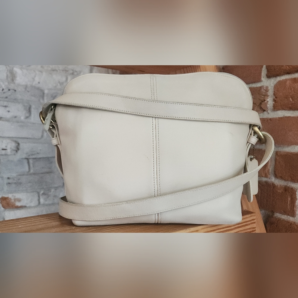Coach MacDugal Bucket Bag In Bone